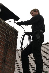 Your certified chimney sweep will know, while conducting your basic Level 1 inspection, whether or not additional inspection is  needed. This could involve putting a camera inside your chimney. 