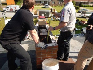 SCCSG Community Outreach Project - Greenville - 2 - Spartanburg SC - Blue Sky Chimney Sweeps