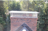 image of chimney with multi flue cap